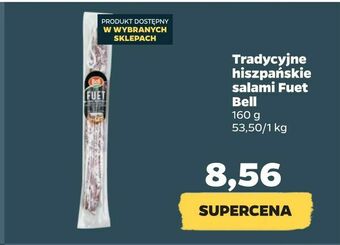 Netto Tradycyjne hiszpańskie salami Fuet Bell oferta