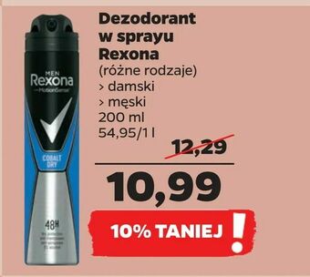 Netto Dezodorant w sprayu Rexona oferta