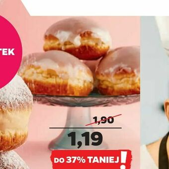 Pączek z lokalnej piekarni