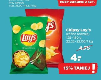 Netto Chipsy Lay's oferta