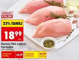 Biedronka Świeży filet z piersi kurczaka oferta