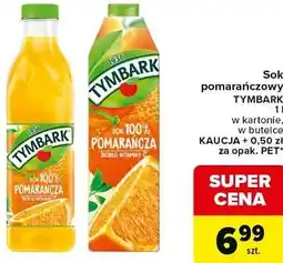 Carrefour Market Sok pomarańczowy Tymbark oferta