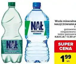 Carrefour Market Woda mineralna Nałęczowianka oferta