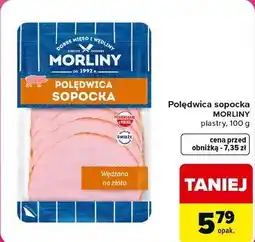 Carrefour Market Polędwica sopocka MORLINY plastry oferta