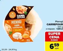 Carrefour Market Pierogi CARREFOUR 320 g z mięsem, ruskie oferta