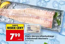 Biedronka Filet z dorsza atlantyckiego z Grenlandii Marinero oferta