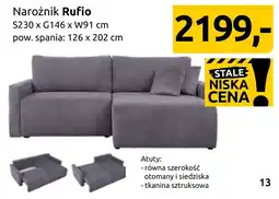 Black Red White Narożnik Rufio oferta
