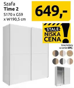 Black Red White Szafa Time 2 oferta