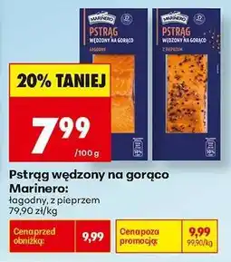 Biedronka Pstrąg wędzony na gorąco Marinero oferta