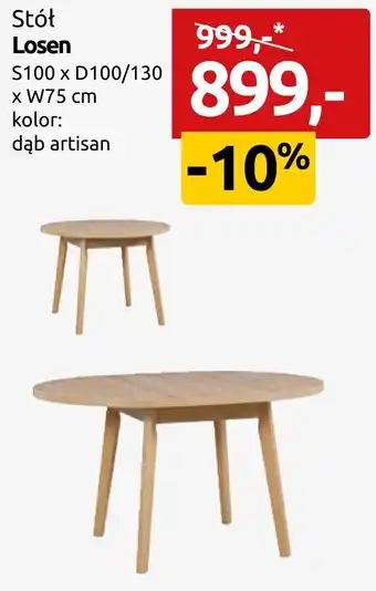 Stół Losen