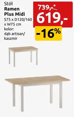 Black Red White Stół Ramen Plus Midi oferta