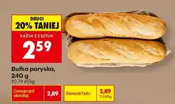 Biedronka Bułka paryska 240 g oferta