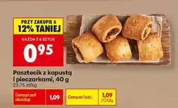 Biedronka Pasztecik z kapustą i pieczarkami , 40 g oferta