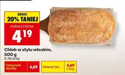 Biedronka Chleb w stylu włoskim, 500 g oferta