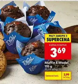 Biedronka Muffin E.Wedel, 115 g oferta