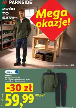 Lidl Bluza polarowa męska Parkside oferta