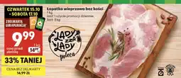 Delikatesy Centrum Łopatka bez kości oferta