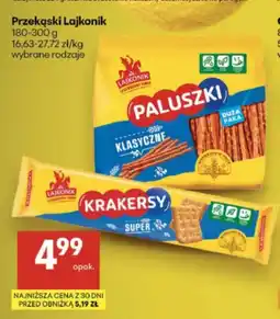 Delikatesy Centrum Paluszki Lajkonik oferta