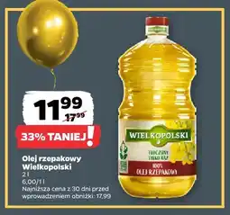 Netto Olej rzepakowy Wielkopolski oferta