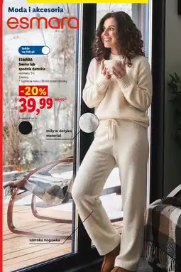 Lidl Spodnie damskie Esmara oferta
