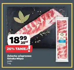 Netto Żeberka wieprzowe Sztuka Mięsa paski oferta