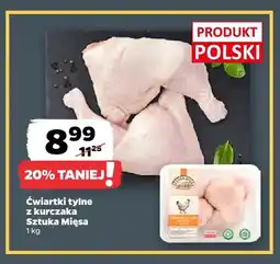Netto Ćwiartki tylne z kurczaka Sztuka Mięsa oferta