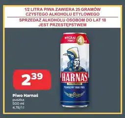 Netto Piwo Harnaś oferta
