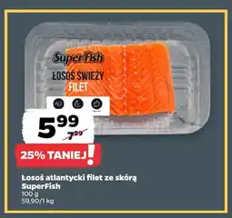 Netto Łosoś atlantycki filet ze skórą SuperFish oferta