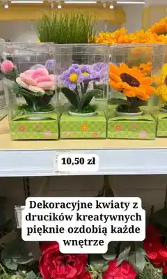 MR. DIY Kwiaty dekoracyjne z drucików kreatywnych oferta
