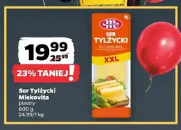 Netto Ser tylżycki w plastrach Mlekovita oferta