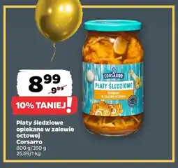 Netto Płaty śledziowe opiekane w zalewie octowej Corsarro oferta