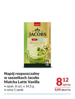 Makro Napój rozpuszczalny w saszetkach Jacobs Matcha Latte Vanilla oferta
