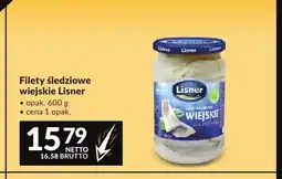 Makro Filety śledziowe wiejskie Lisner oferta