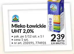 Makro Mleko UHT Łowickie Łowicz 2,0% oferta