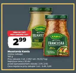 Netto Musztarda delikatesowa Kamis oferta