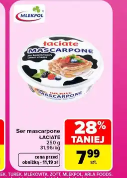 Carrefour Mascarpone Mlekpol oferta