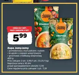 Netto Zupa JemyJemy pomidorowa z kurczakiem i ryżem oferta