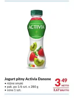 Makro Jogurt pitny Activia Danone oferta