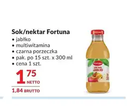 Makro Sok/nektar Fortuna jabłko oferta