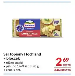 Makro Ser topiony Hochland bloczek oferta