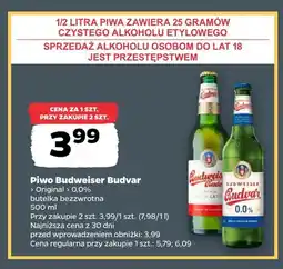 Netto Piwo Budweiser Budvar Original oferta