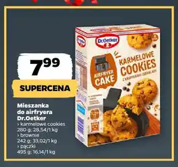 Netto Mieszanka do airfryera Dr.Oetker karmelowe cookies oferta