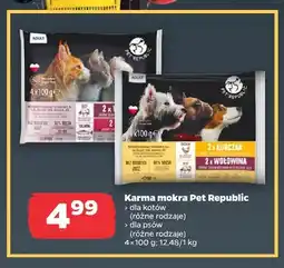 Netto Karma mokra dla kotów Pet Republic 4-pak oferta