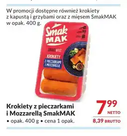 Makro Krokiety z pieczarkami i mozzarellą SmakMAK oferta