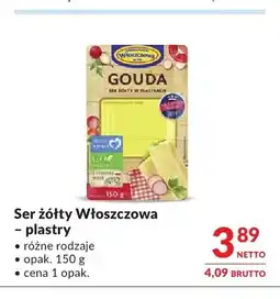 Makro Ser żółty w plastrach Włoszczowa oferta