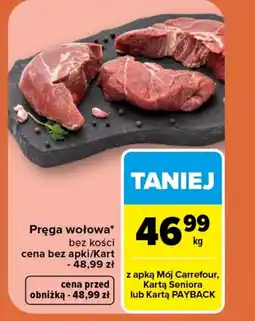 Carrefour Pręga wołowa Carrefour oferta