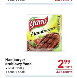 Makro Hamburger drobiowy Yano oferta