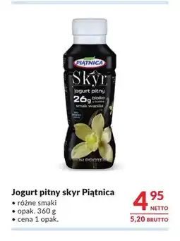 Makro Jogurt pitny skyr Piątnica oferta