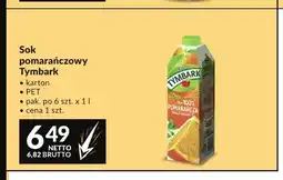 Makro Sok pomarańczowy Tymbark karton oferta