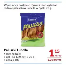 Makro Paluszki Lubella oferta